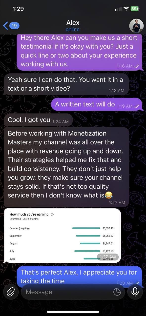 Monetization Masters - Testimonials #4